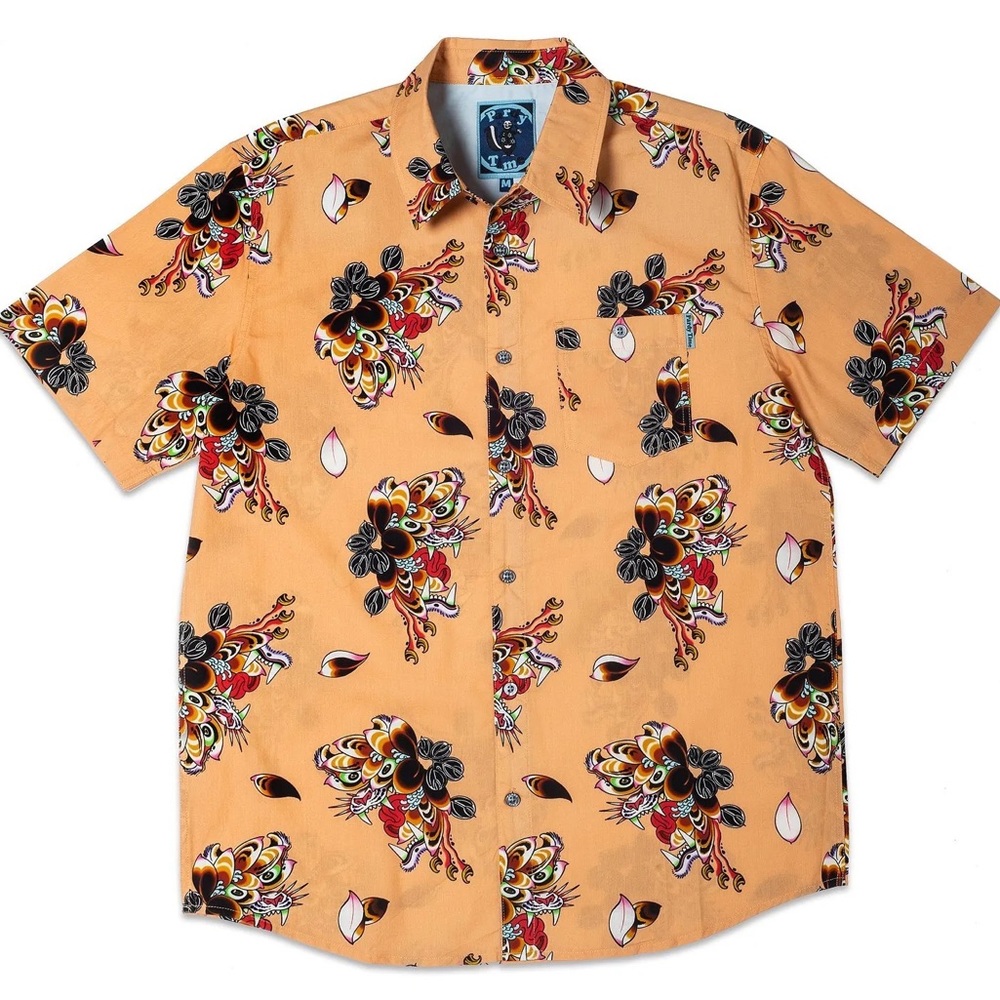 Pardy Time Tiger Party button up